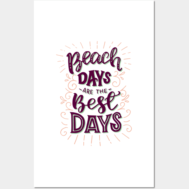 Beach Day Wall Art by TashaNatasha